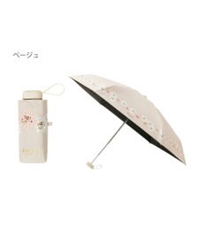 MOONBAT 【WEB限定/一級遮光99.99%】晴雨兼用折りたたみ日傘 ポール&ジョー(PAUL & JOE ACCESSOIRES)クリザンテーム/バイカラー 雨の日OK 遮熱 簡単開閉 UV 晴雨兼用