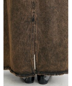 Green Parks ・ＳＵＧＡＲ　ＳＰＯＯＮ　カラーデニムスカート