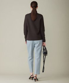 ICB L 【洗える】ウールブレンドスムース ハイネックプルオーバー