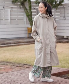 ANY フーデットレインコート