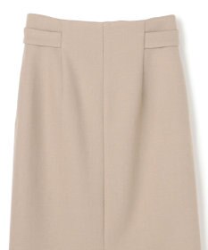 BEIGE， 【VERY NaVY12月号掲載】BUNNELL / ウールハイウエストタブボタンスカート