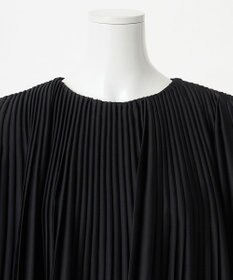 23区 L 【エステータ】ドレープサテン プリーツブラウス