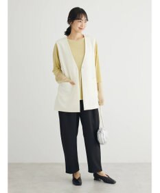 Green Parks ワンタックカーヴィーパンツ