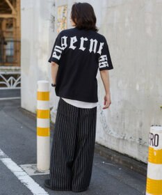 WEGO 【ユニセックス着用ITEM/MLサイズ展開】アクセ付きストレートライングラフィックT（SS）