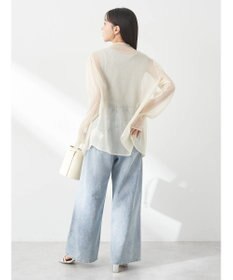 earth music&ecology シアーハイネックシャツ