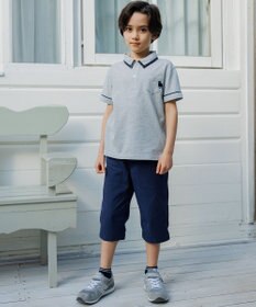 J.PRESS KIDS 【100-130cm】 T/Cライト鹿の子ポロシャツ