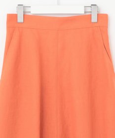 自由区 【接触冷感/セットアップ着用可】トリアセテートツイル フレアスカート