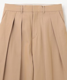 NAVE 【Nave　洗える】バルキーツイル   タックパンツ