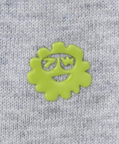 PW CIRCULUS 【MEN】【洗える】ロゴ ラグランスリーブ クルーネック ニット