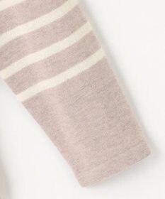 J.PRESS LADIES S 【洗える】SEMI WORSTED WOOL バスクボーダー ニット