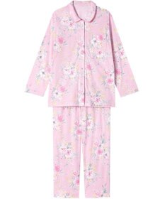 Wing パジャマ 綿100%(本体) 天竺素材 長袖 長ズボン レディース EP8041 ウイング／ワコール