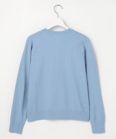 J.PRESS LADIES Rayon Elite Stretch クルーネック カーディガン