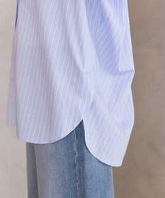 AMERICAN HOLIC イージーケア配色ポイントロングシャツ