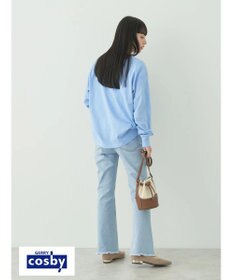 earth music&ecology Ｃｏｓｂｙ×ｅａｒｔｈ　ベアープリントロングＴシャツ