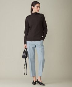 ICB L 【洗える】ウールブレンドスムース ハイネックプルオーバー