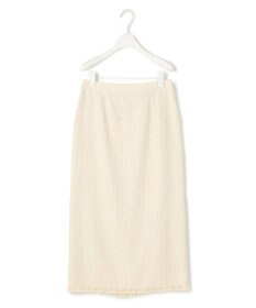 ICB スラブヤーンツイード ナロースカート