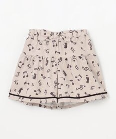 ANY KIDS 音符総柄キュロット