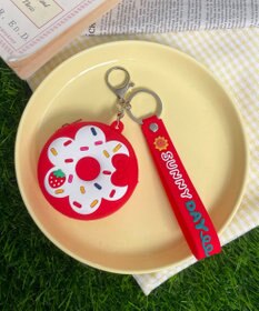 WEGO カラフルドーナツミニポーチ