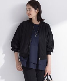 組曲 【ご好評につき追加生産！】ジョーゼットジャージー ブルゾン
