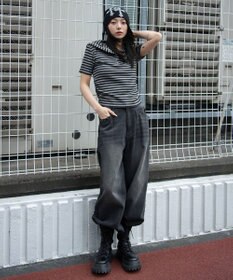 WEGO ヘンリーネックフードT