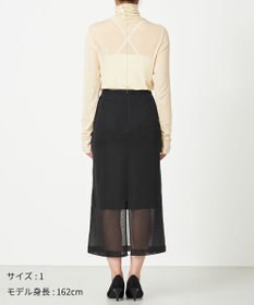 NAVE 【Nave・洗える】シアーニット スカート