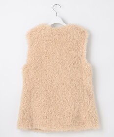 自由区 S 【カタログ掲載・Premium Collection】エコカシミヤファー ジレ