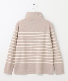 J.PRESS LADIES 【洗える】SEMI WORSTED WOOL バスクボーダー ニット