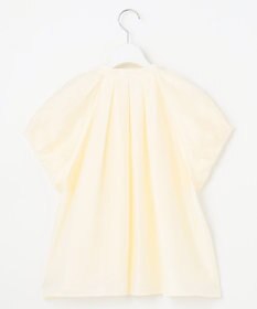 23区 【SLOW/一部店舗限定】ブライトヴィンテージクロス タック ブラウス