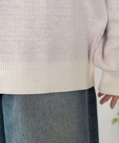 WEGO 【洗える】グラフィックニットBIGプルオーバー