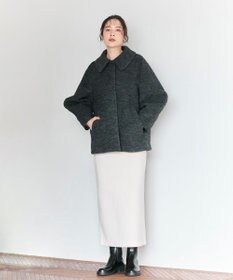 #Newans 【昨年即完売コート新色追加！】プードルコクーンコート