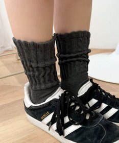 WEGO サポート付きボリューム無地リブソックス