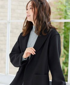 Tiaclasse L 【洗える】体型カバーも叶うMIX糸ニットチュニック