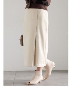 Te chichi スエードサイドZIPスカート