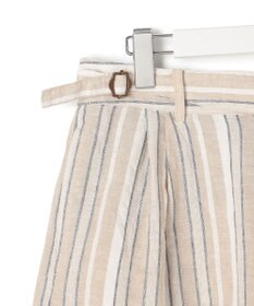 J.PRESS YORK STREET 【WOMEN】コットンリネン　ハーフパンツ