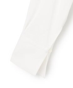 23区 L 【前後着用可能/洗える】ウォッシュドピーチツイル ブラウス