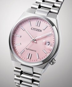 CITIZEN 【TSUYOSA 37mm】はなやかなパステルピンクのメカニカルウオッチ NJ0200-50Z