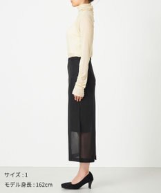 NAVE 【Nave・洗える】シアーニット スカート