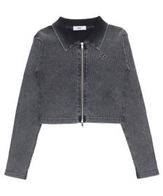 WEGO ヴィンテージライクWZIPトップス