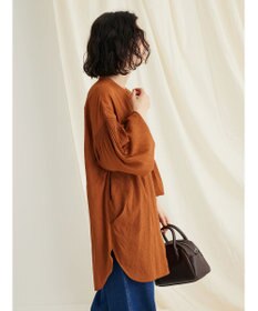 CRAFT STANDARD BOUTIQUE ウ゛ィンテージボイルソデシャーリングチュニック
