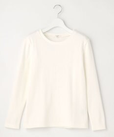 23区 L 【SLOW/洗える】ミドルフライスジャージー ロングTシャツ