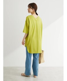 Green Parks 接触冷感バックカシュクールチュニック