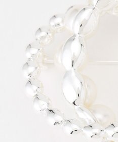 ICB パールサークルブローチ