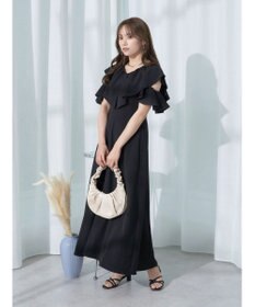 earth music&ecology ２ＷＡＹ　フリルスリーブワンピース