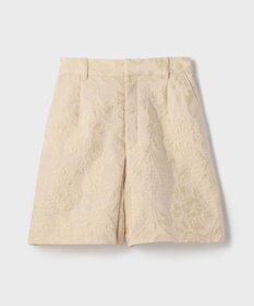 GRACE CONTINENTAL リーフジャガードショートパンツ