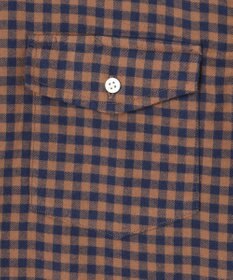 J.PRESS MEN 【WEB・一部店舗限定】フランネルギンガムチェックシャツ / B.D.