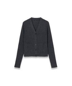 JOSEPH 【洗える】メリノリブ　カーディガン