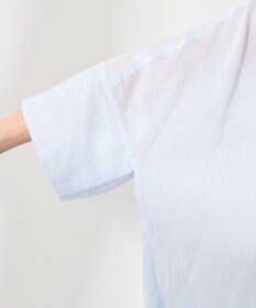 AMERICAN HOLIC 【接触冷感】Ｖネックシアー半袖ＢＩＧシャツ