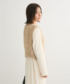 Green Parks ＳＥＴ２点ベスト＋リブワンピース