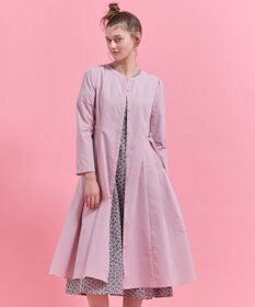 TOCCA 【chayさん着用】ROSE CHEEK 2WAY ドレス＆コート ピンク系