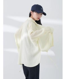 earth music&ecology ドロスト羽織シャツ